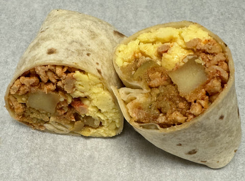 Breakfast Burritos - Chicken Chorizo