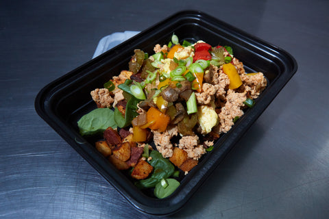 Egg White Ground Turkey Bowl - Meal Dealers