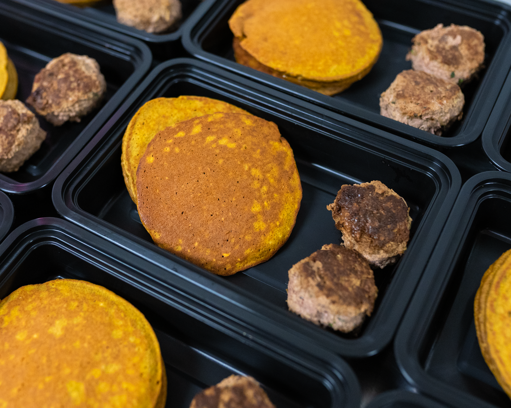 Pumpkin Spice Protein Pancakes