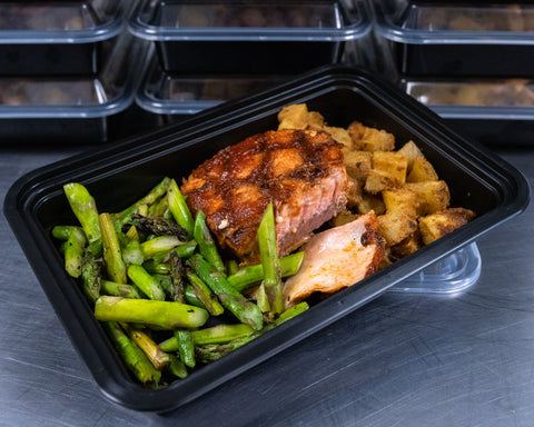 Grilled BBQ Salmon
