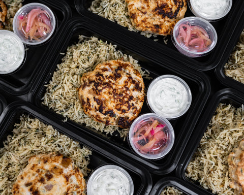 Chicken Apple Feta Burger