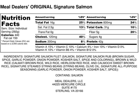 Signature Salmon - Meal Dealers