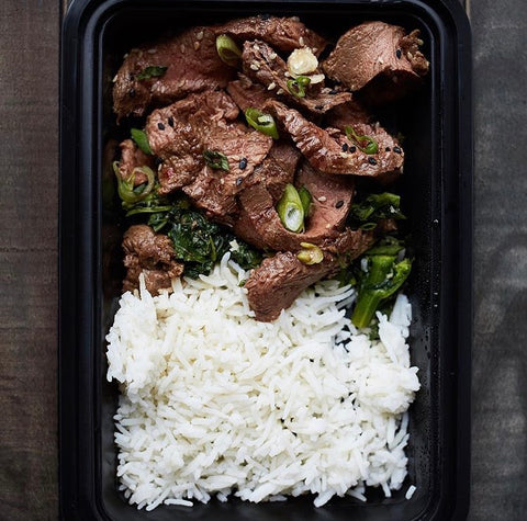Teriyaki Beef and Broccoli Rabe - Meal Dealers