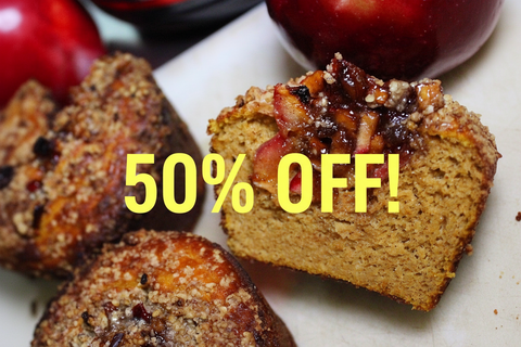 Snickerdoodle Apple Crumb Muffin