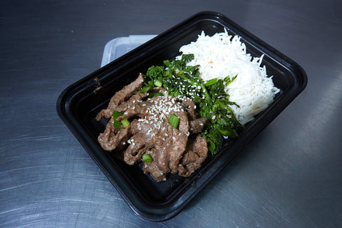 Teriyaki Beef and Broccoli Rabe - Meal Dealers